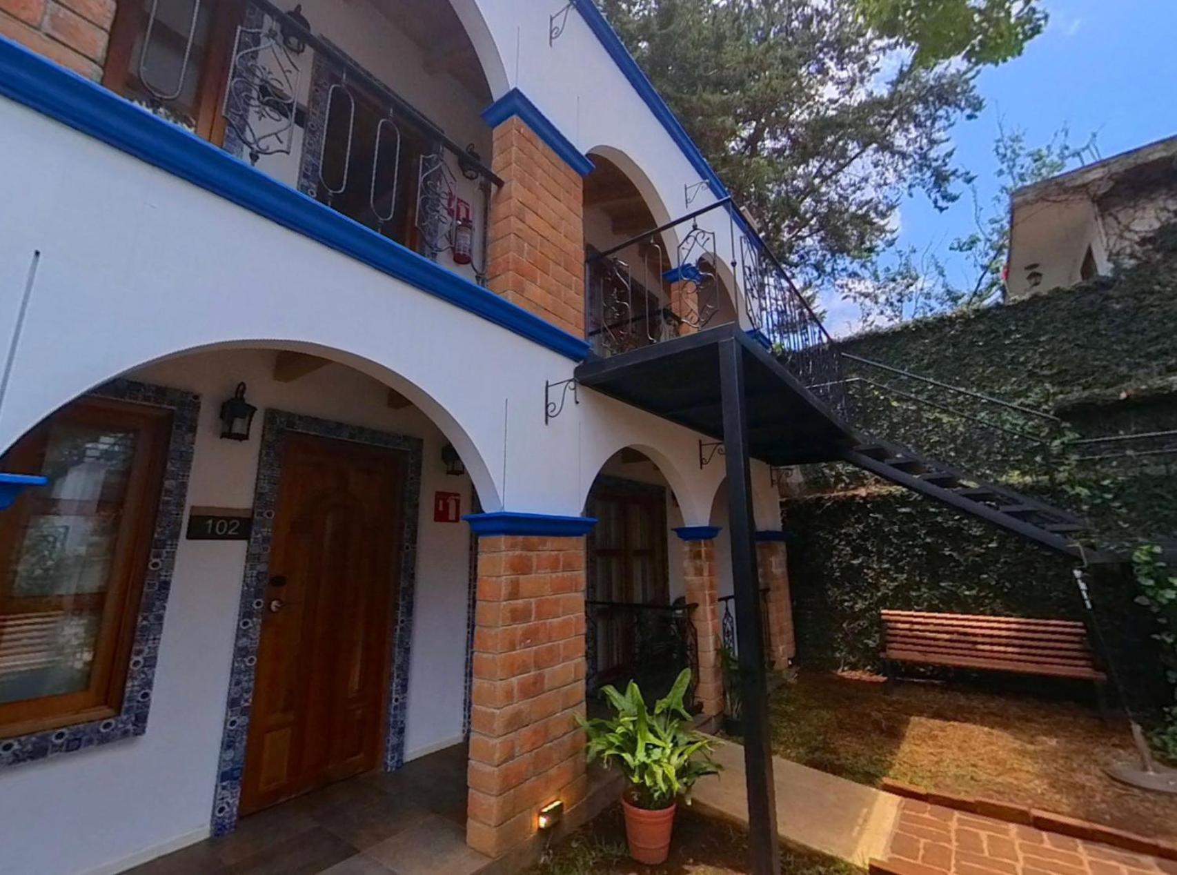 ホテル Hacienda Valentino San Cristóbal de Las Casas エクステリア 写真