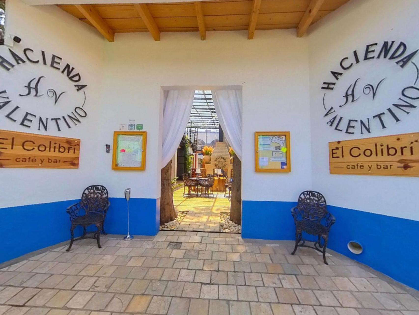 ホテル Hacienda Valentino San Cristóbal de Las Casas エクステリア 写真